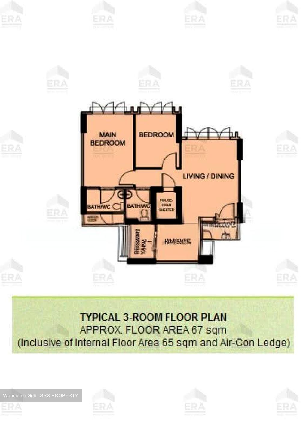 Blk 471A Hougang Parkview (Hougang), HDB 3 Rooms #621720741